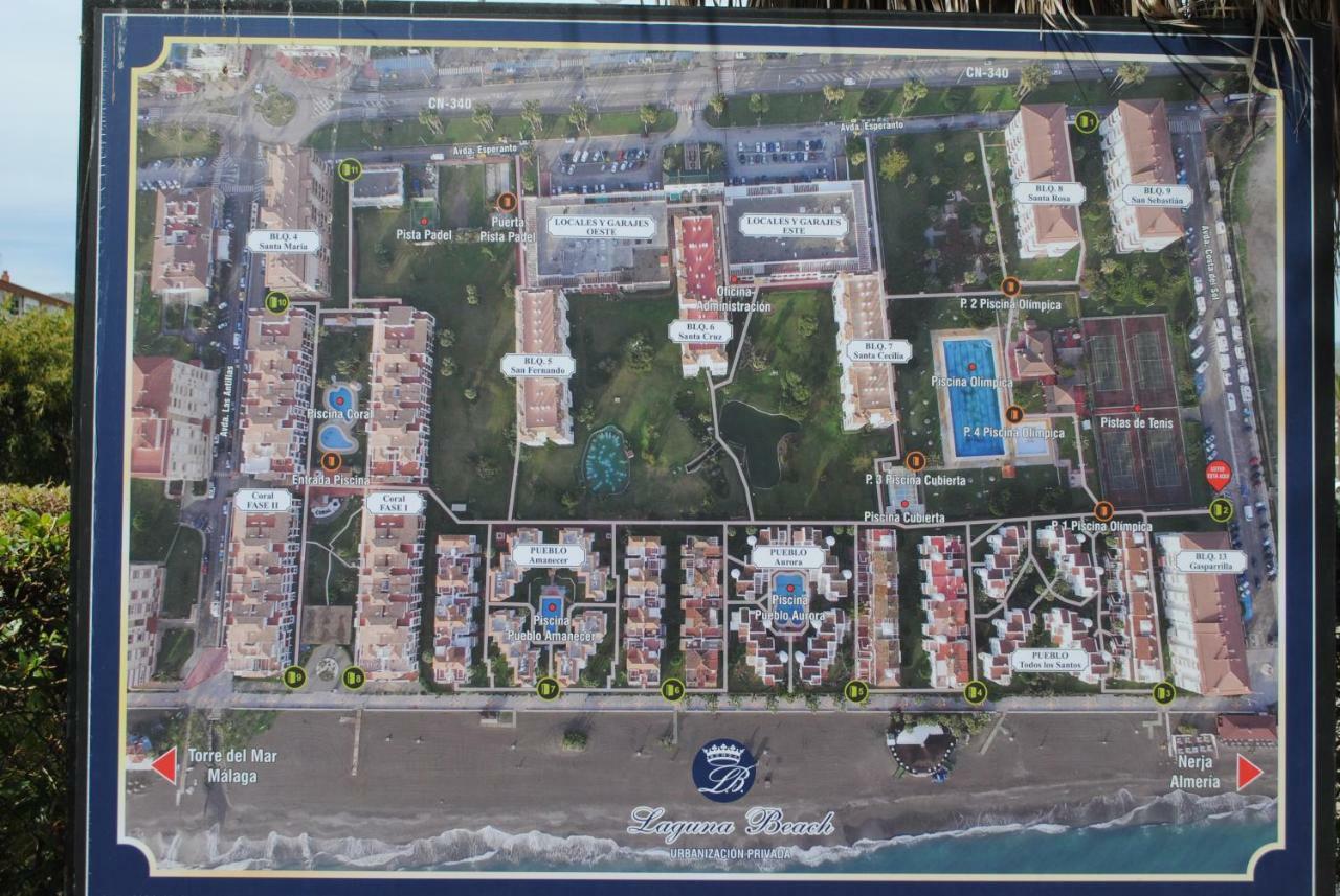 Apartamentos Laguna Beach Torrox Luaran gambar